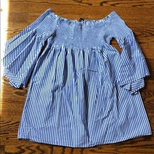 Off the shoulder dress